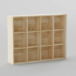 AnimaBox Bookcase Twelve Slots