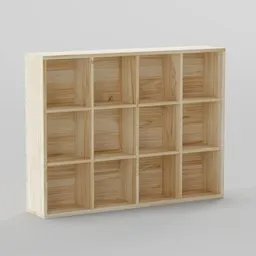 AnimaBox Bookcase Twelve Slots