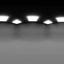 Studio Light-up HDRI Image