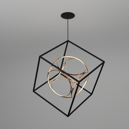 Futuristic Ring Sphere Light
