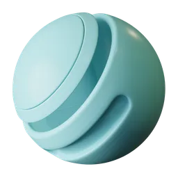 Blue plastic