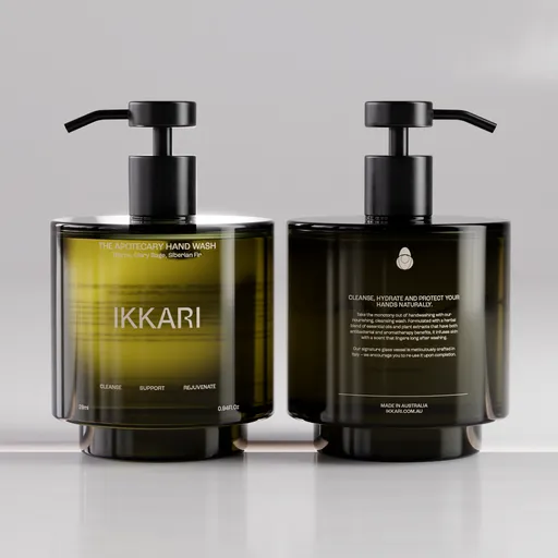 Ikkari Apothecary Hand Wash Pump Bottle