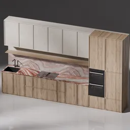 Built-In Full Height Cabinet