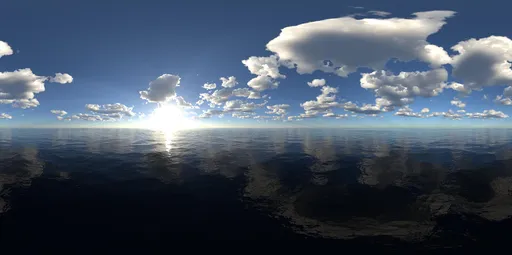 Bluesky morning sunshine