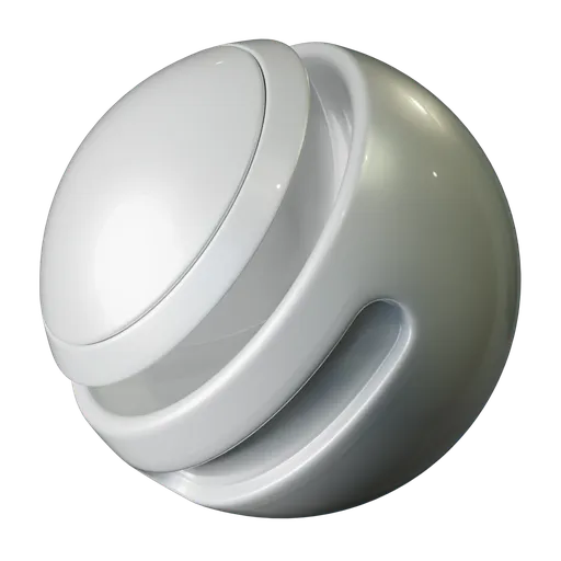 White Metallic Pearl Car Paint