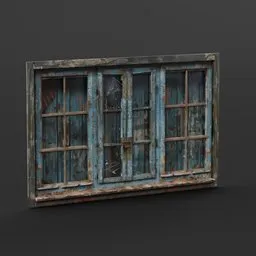 Old window - T -  64