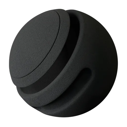 High-quality seamless Asphalt 01 PBR material for 3D modeling in Blender, with a procedural shader setup.