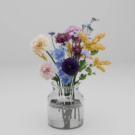 Colorful Wildflower Bouquet