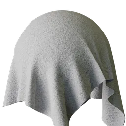 Light Gray Boiled Wool