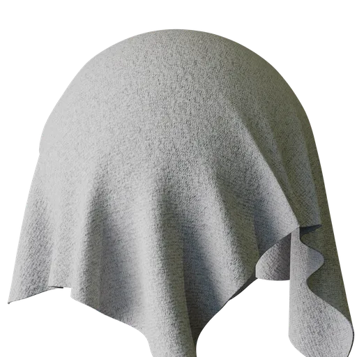 Light Gray Boiled Wool