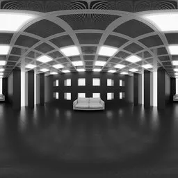 Studio Light - Black HDRi Room