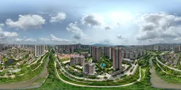 Highsky cloud building forest