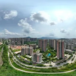 Highsky cloud building forest