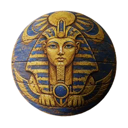 Sphinx Arcane Wooden Chest