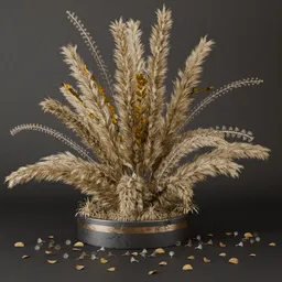 SJ-scandinavian pampas home decor