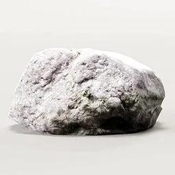 "Low-poly 3D model of a realistic rock for Blender 3D, complete with PBR 2k textures. Perfect for environment element scenes or photogrammetry projects. Created using BlenderKit."