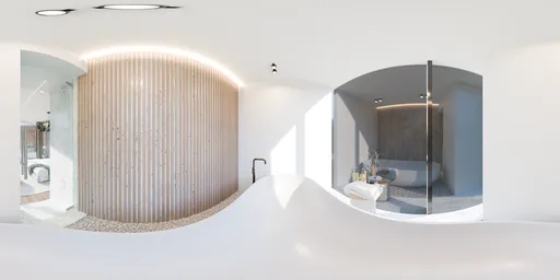 Bright Bathroom Interior