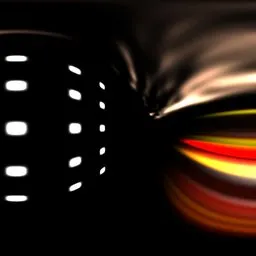 Hdr light black white studio