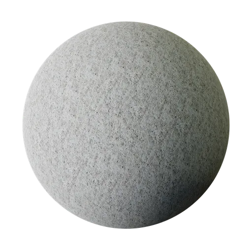 4K PBR rough concrete texture for realistic building renderings in Blender 3D and other 3D applications.