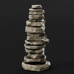 Rock Pile Stone Stack
