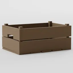 WoodenCrate - LowPoly