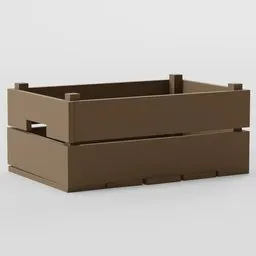 WoodenCrate - LowPoly