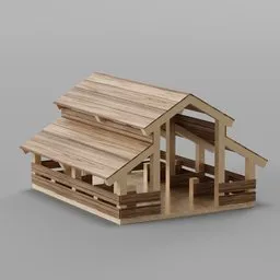 Kids Tabletop Stable Toy