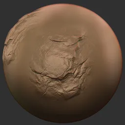 ER_Rock Brush-Cracked Plate