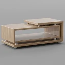 Modern Wood Coffe Table Aesthetic