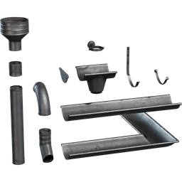 Modular Metal Gutter