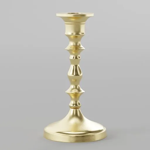 Gold Candle Holder