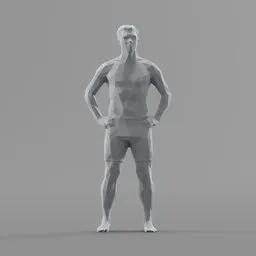Lowpoly Male Underwear