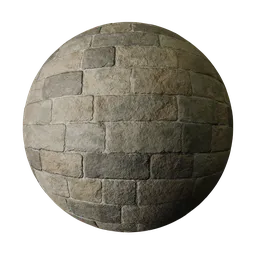 New Medieval Castle Wall