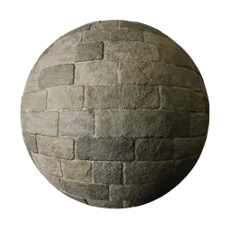 New Medieval Castle Wall