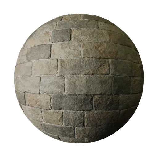 New Medieval Castle Wall