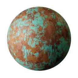 Dirty Oxidized Copper