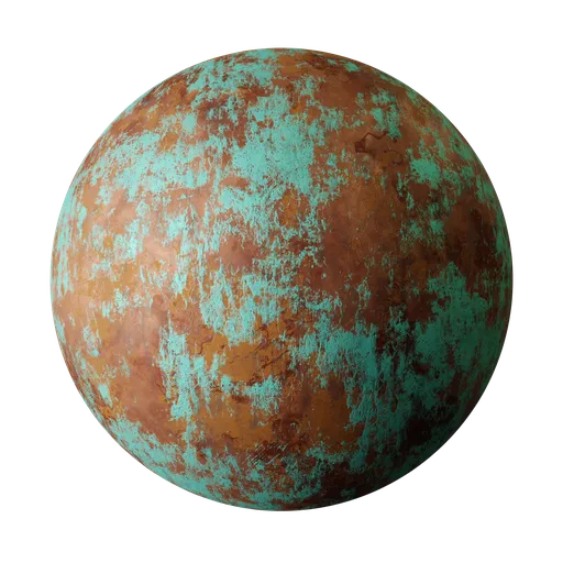 Dirty Oxidized Copper