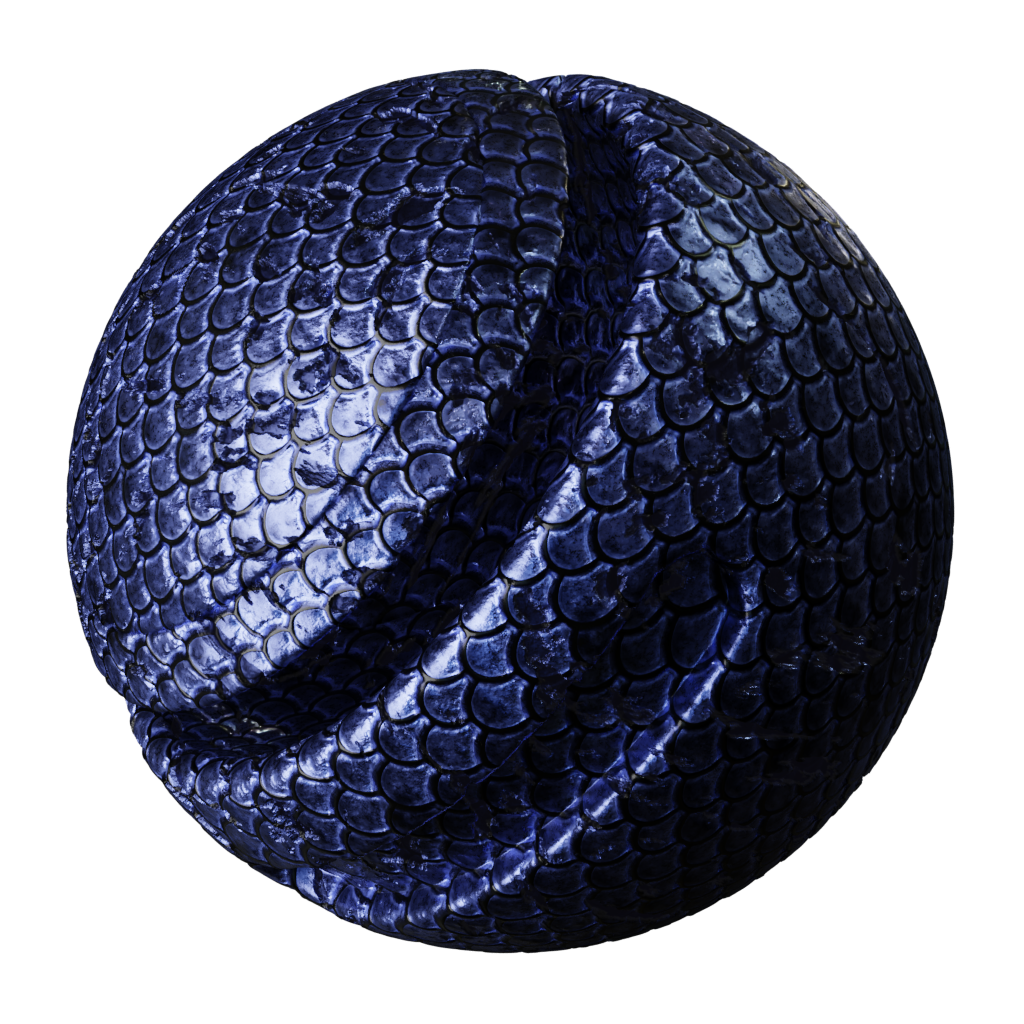 Dragon Scales 02 FREE animal materials BlenderKit