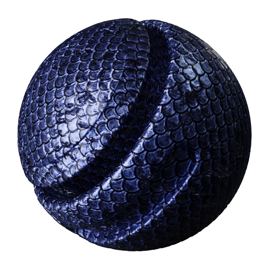 BlenderKit Download the FREE Dragon Scales 02 material