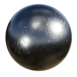 Scratched metal procedural