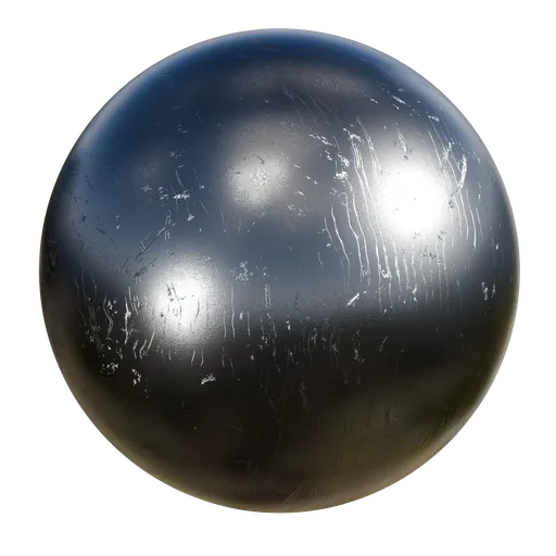 Scratched metal procedural