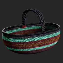 Oval Woven Basket