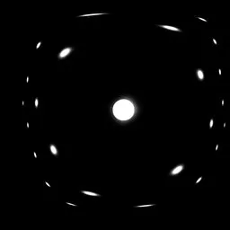 Hdr light black white studio