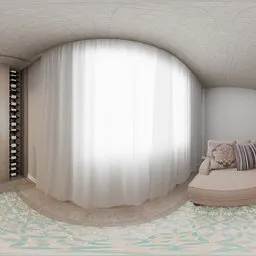 Modern living room soft interior