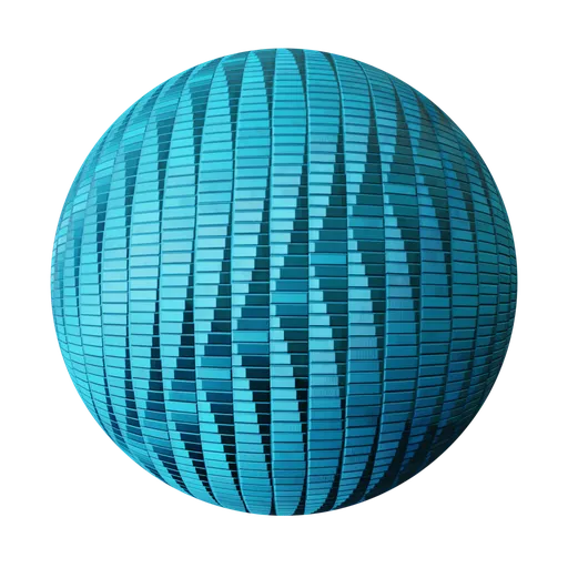 Blue Mosaic Tiles