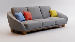 Fabric sofa