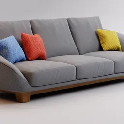 Fabric sofa