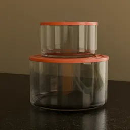 Glass Storage Container Set