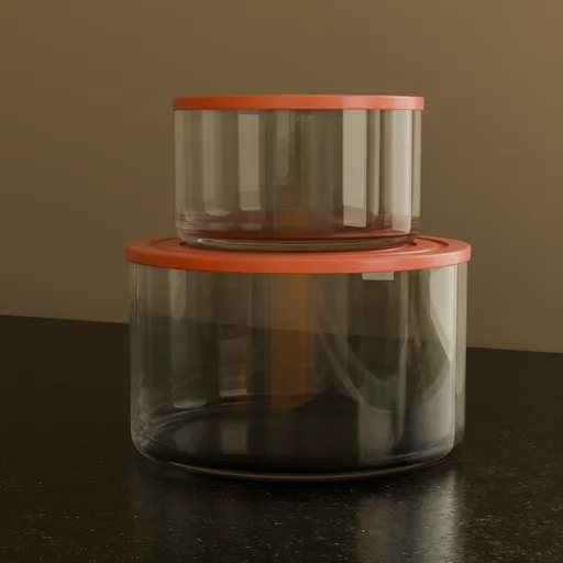 Glass Storage Container Set