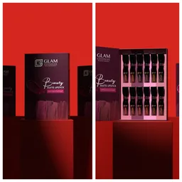 Liquid lipstick packaging box